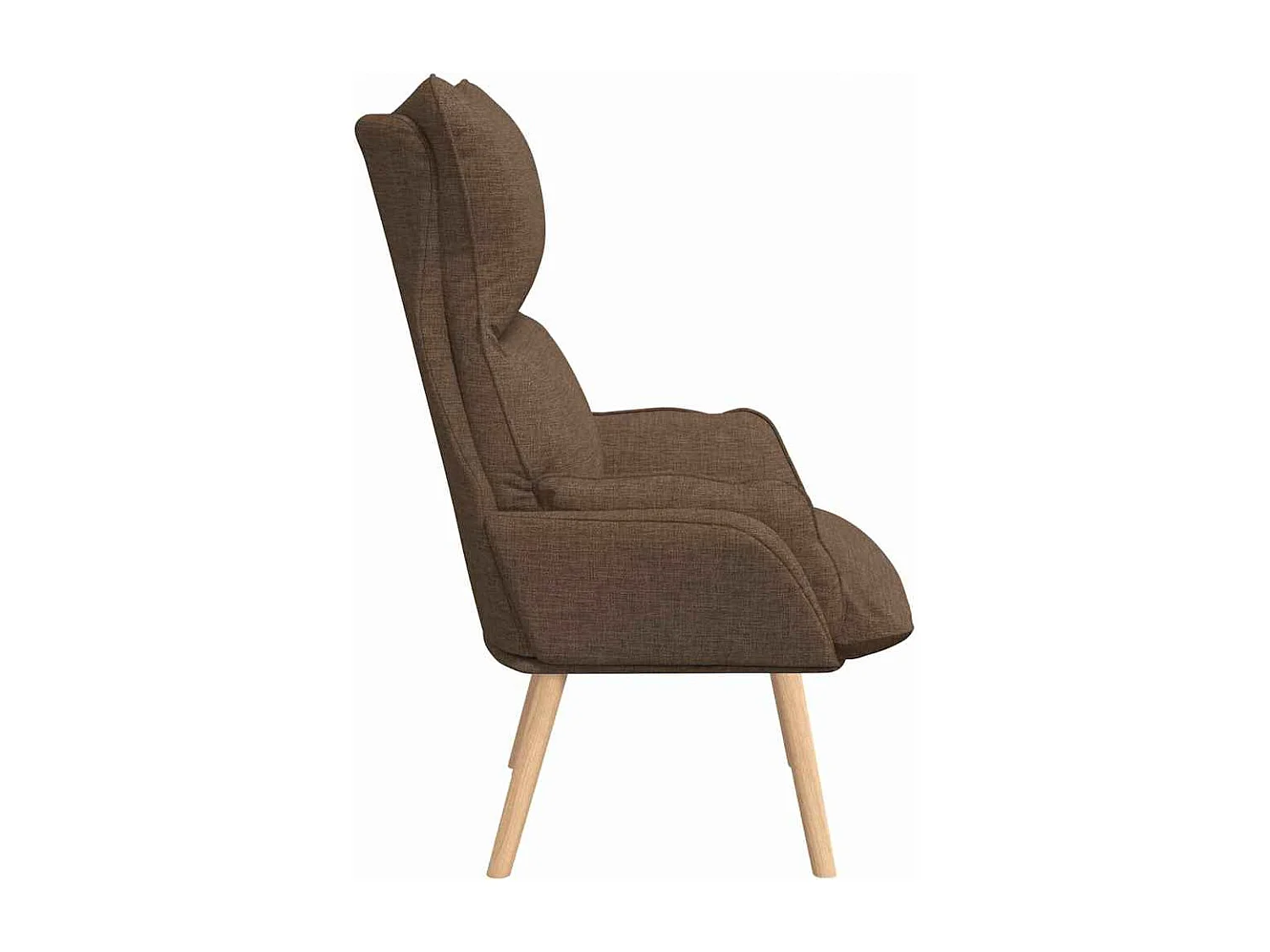 Fauteuil relaxant Marron 69 x 74 x 93 cm tissu