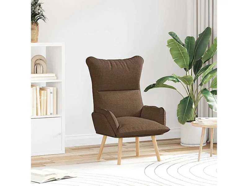 fauteuil Marron 69 x 74 x 93 cm Tissu Sherpa