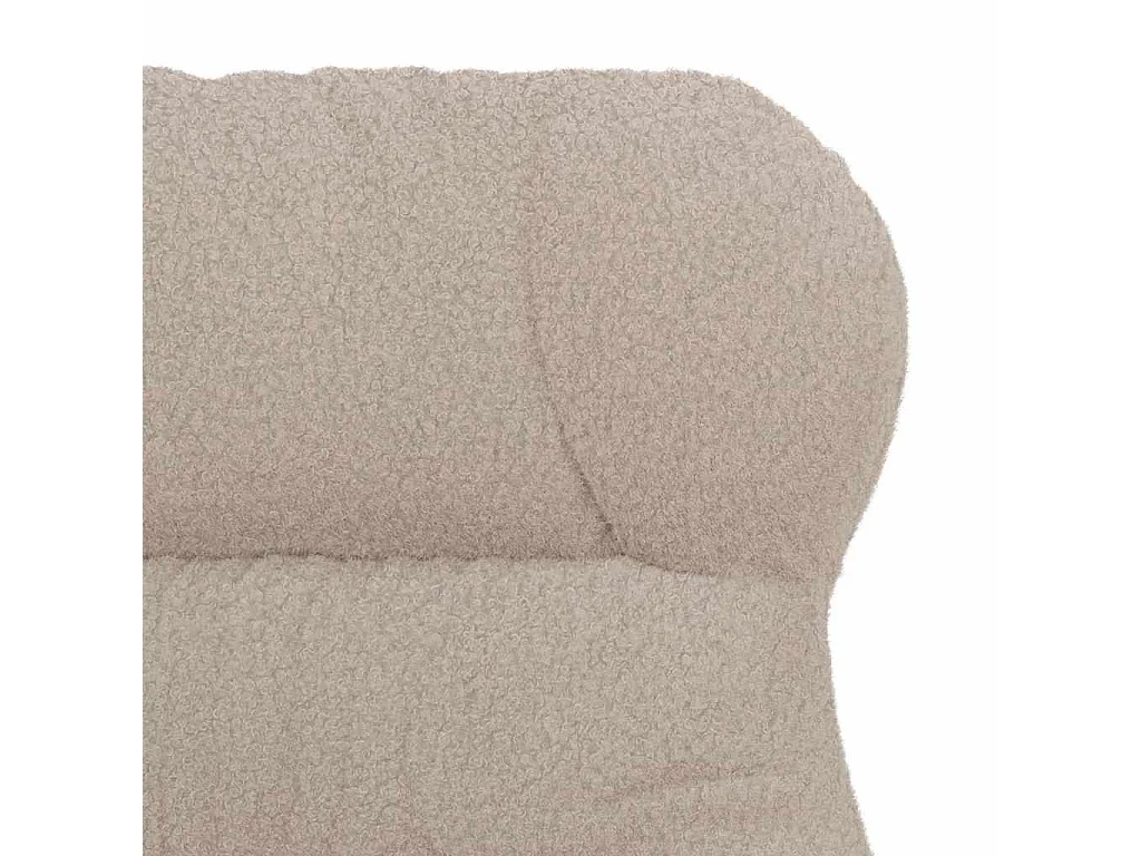 poltrona Grigio chiaro 69 x 74 x 93 cm Tessuto Sherpa