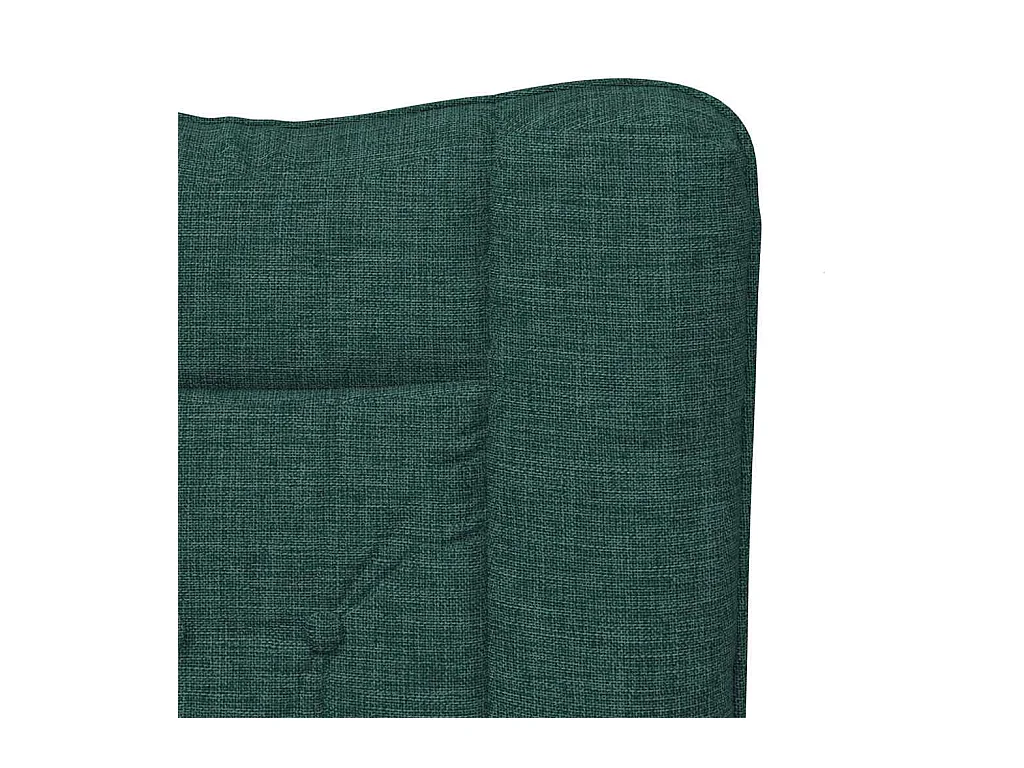 Fauteuil relaxant Vert foncé 63 x 67 x 94 cm tissu