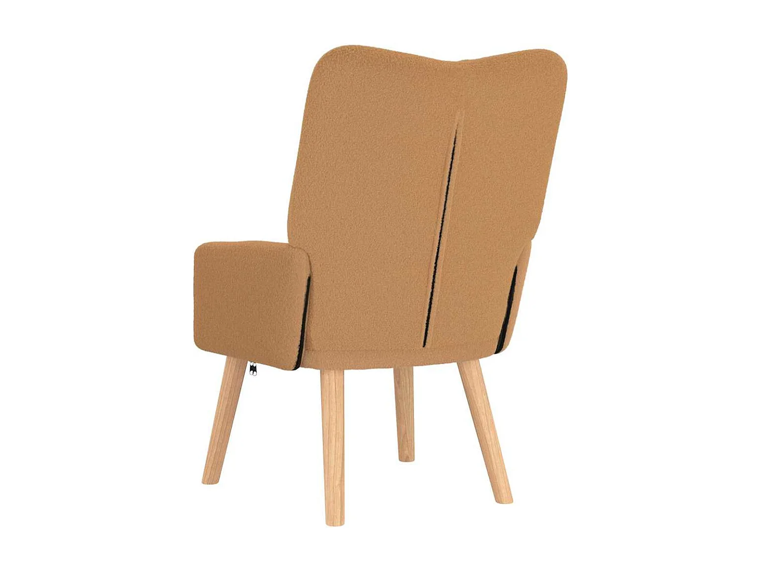 Fauteuil relaxant Beige 63 x 67 x 94 cm tissu