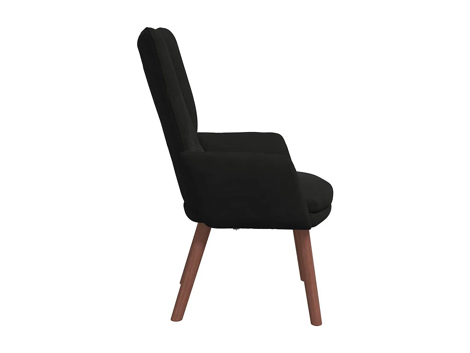 Fauteuil relaxant Noir 63 x 67 x 94 cm Velours