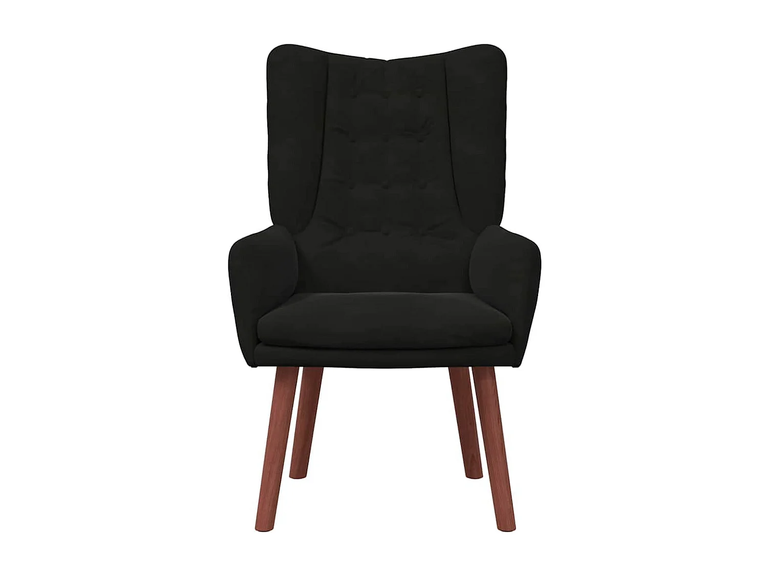 fauteuil Noir 63 x 67 x 94 cm Velours