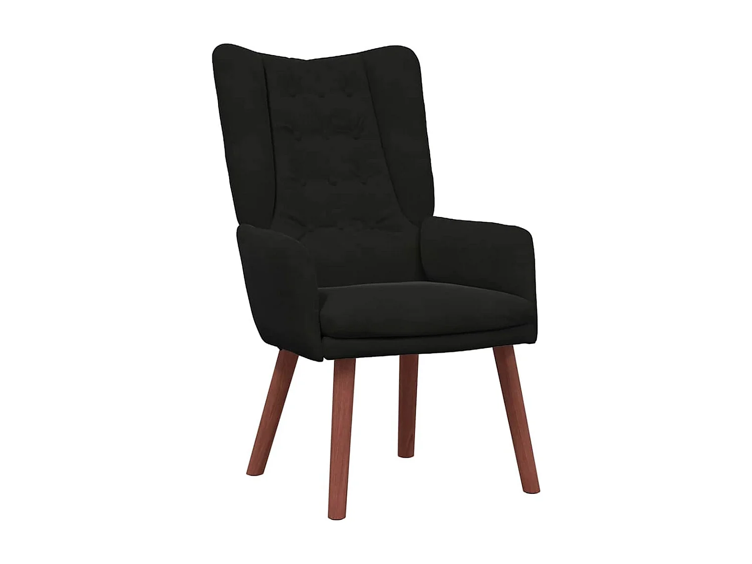 fauteuil Noir 63 x 67 x 94 cm Velours