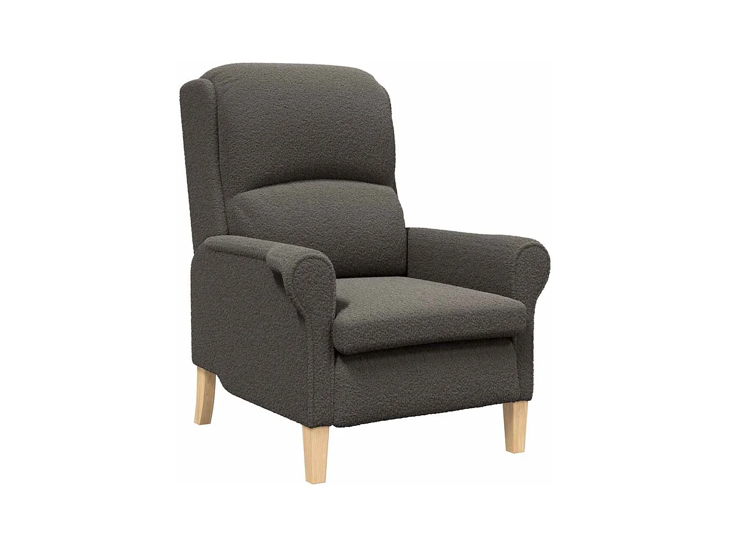 fauteuil Gris foncé 76 x 94 x 102 cm
