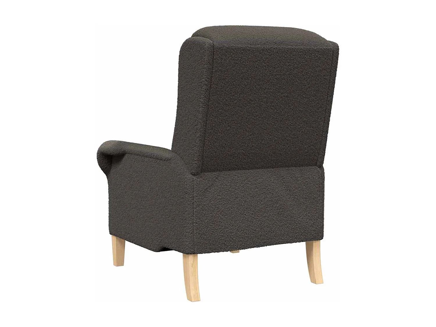 fauteuil Gris foncé 76 x 94 x 102 cm