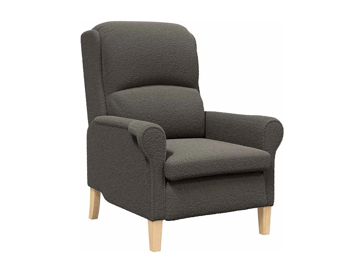 Sessel Dunkelgrau 76 x 94 x 102 cm Sharpa Stoff