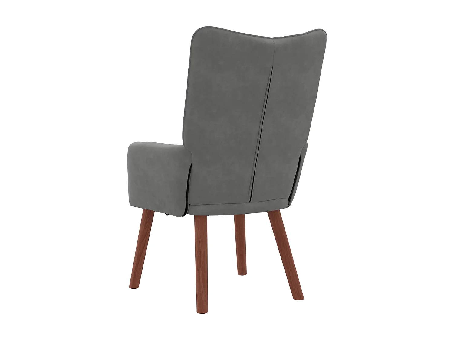 fauteuil Gris foncé 63 x 67 x 94 cm Velours