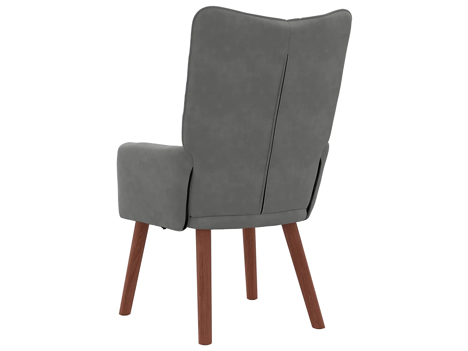 fauteuil Gris foncé 63 x 67 x 94 cm Velours
