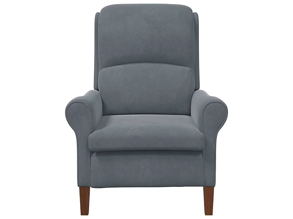 fauteuil Gris foncé Velours