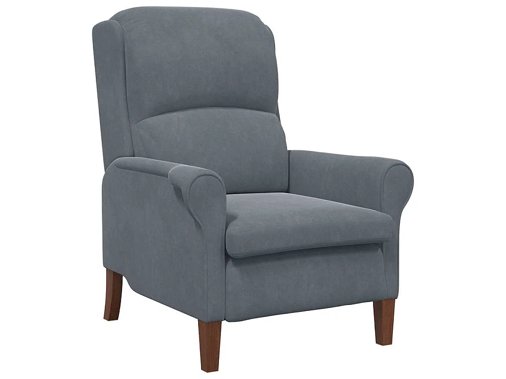 fauteuil Gris foncé Velours