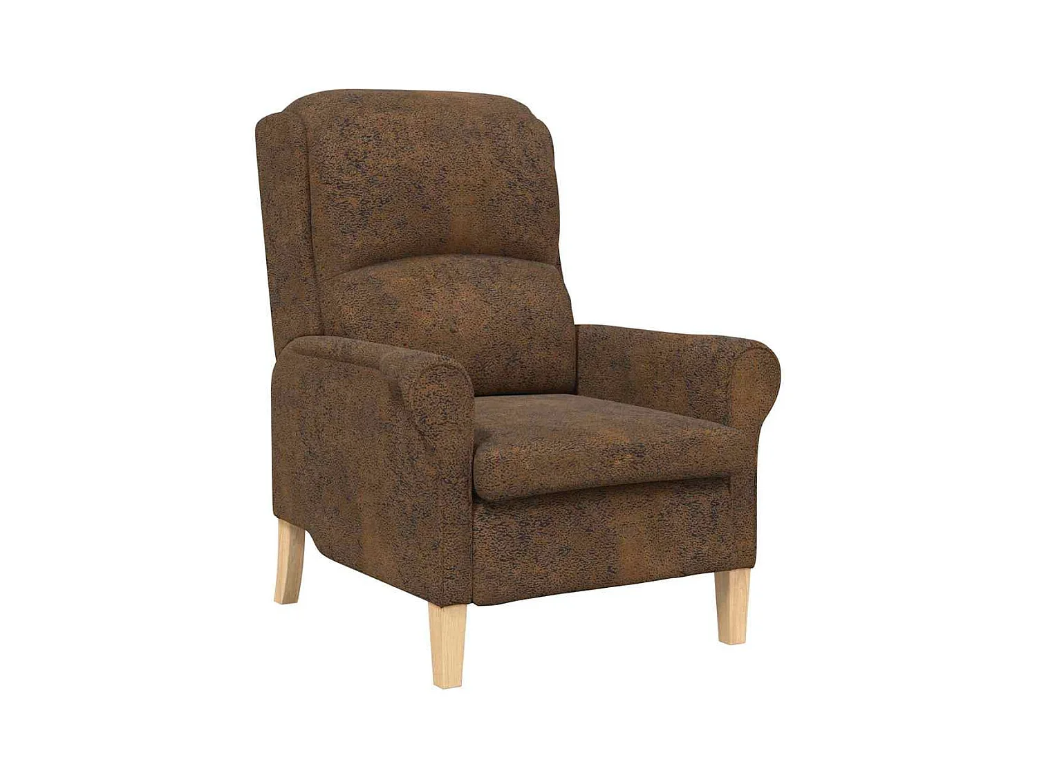 fauteuil Marron 76 x 94 x 102 cm Faux cuir