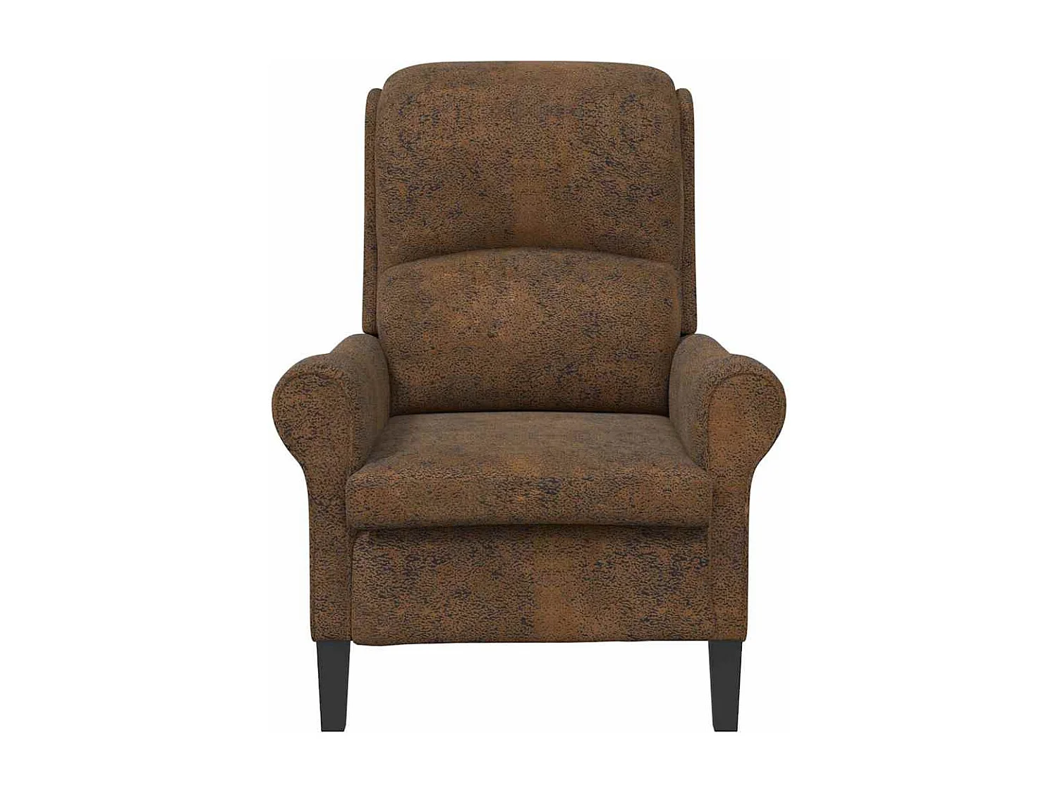 fauteuil Marron 76 x 94 x 102 cm Cuir synthétique