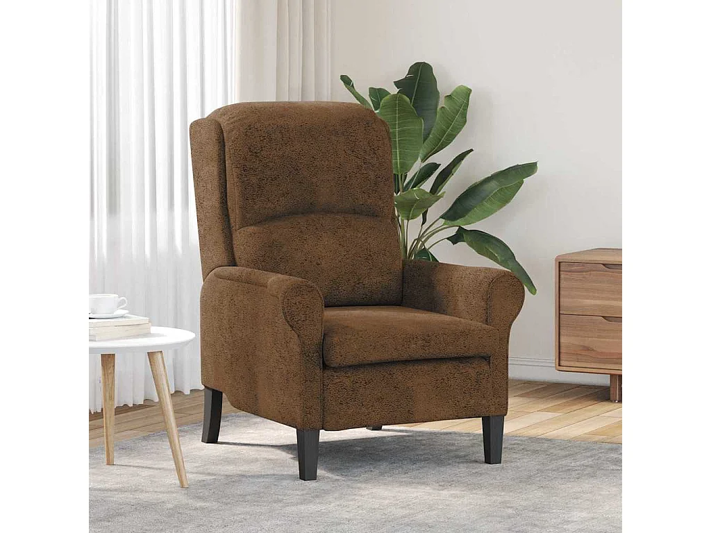 fauteuil Marron Simili cuir