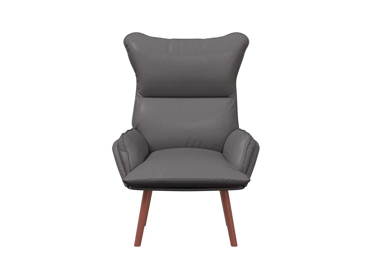 Fauteuil relaxant Gris 69 x 74 x 93 cm Faux cuir