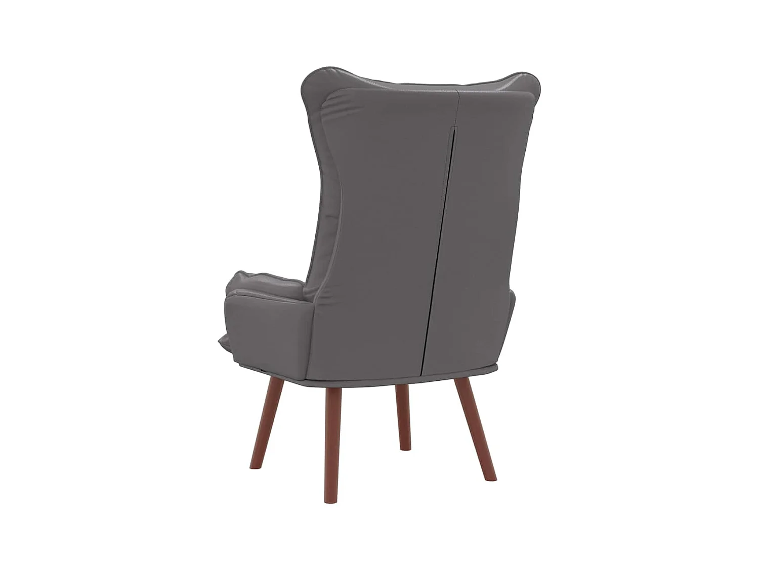 Fauteuil relaxant Gris 69 x 74 x 93 cm Faux cuir