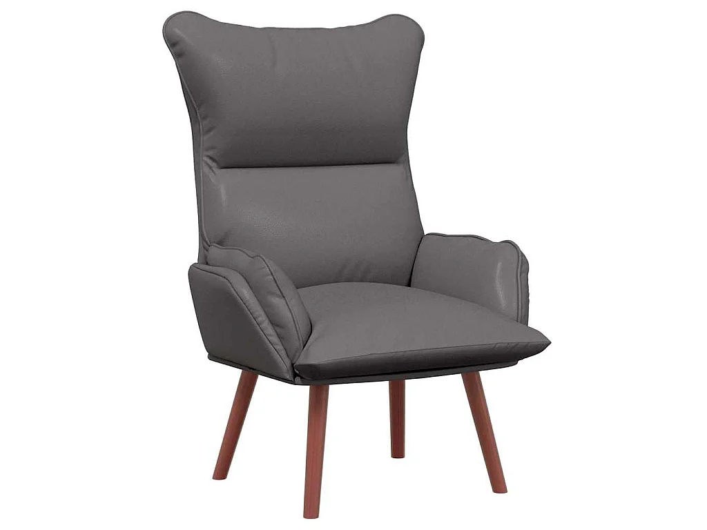 fauteuil Gris 69 x 74 x 93 cm Simili cuir