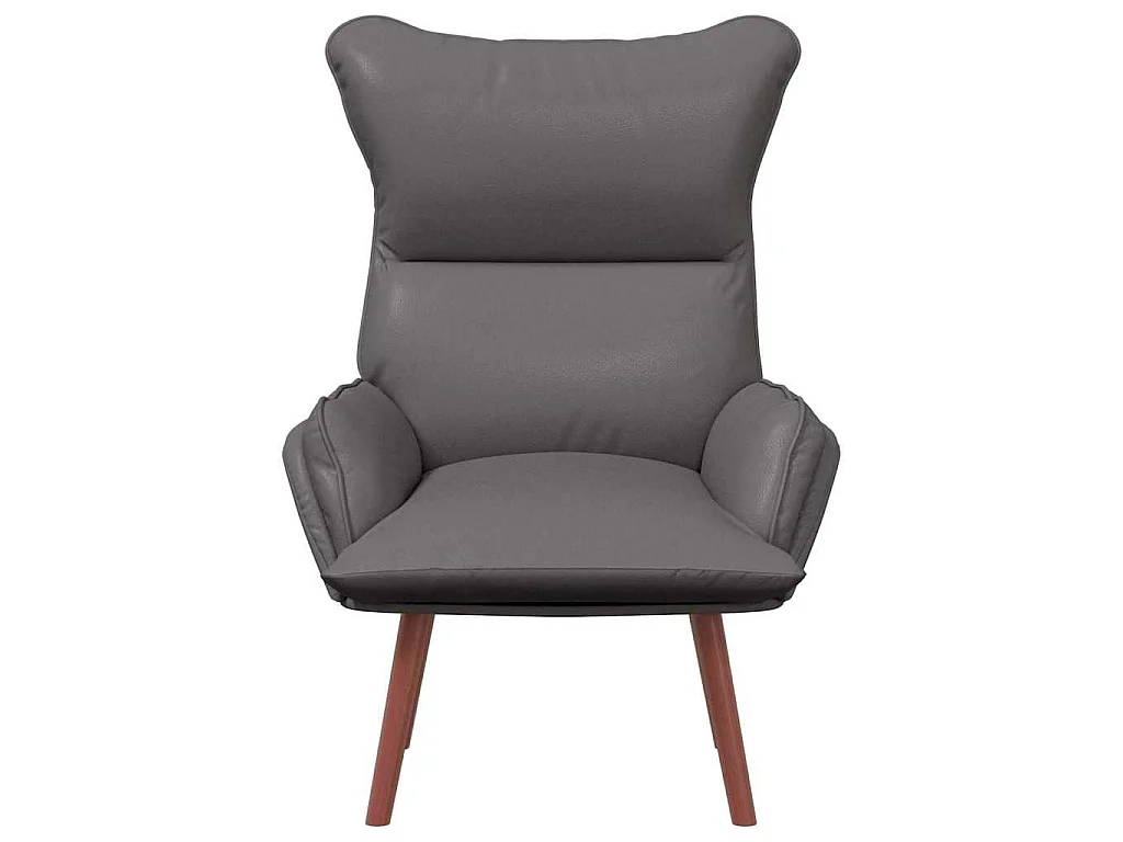 fauteuil Gris 69 x 74 x 93 cm Simili cuir