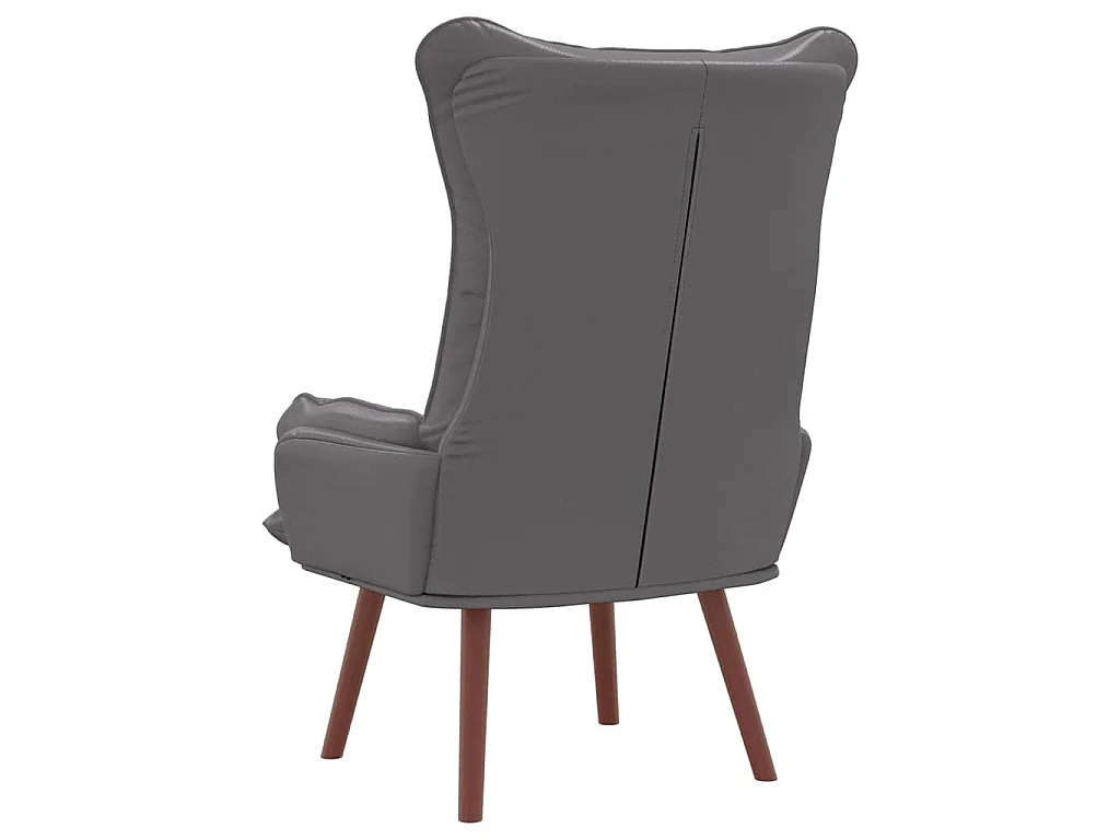 fauteuil Gris 69 x 74 x 93 cm Simili cuir