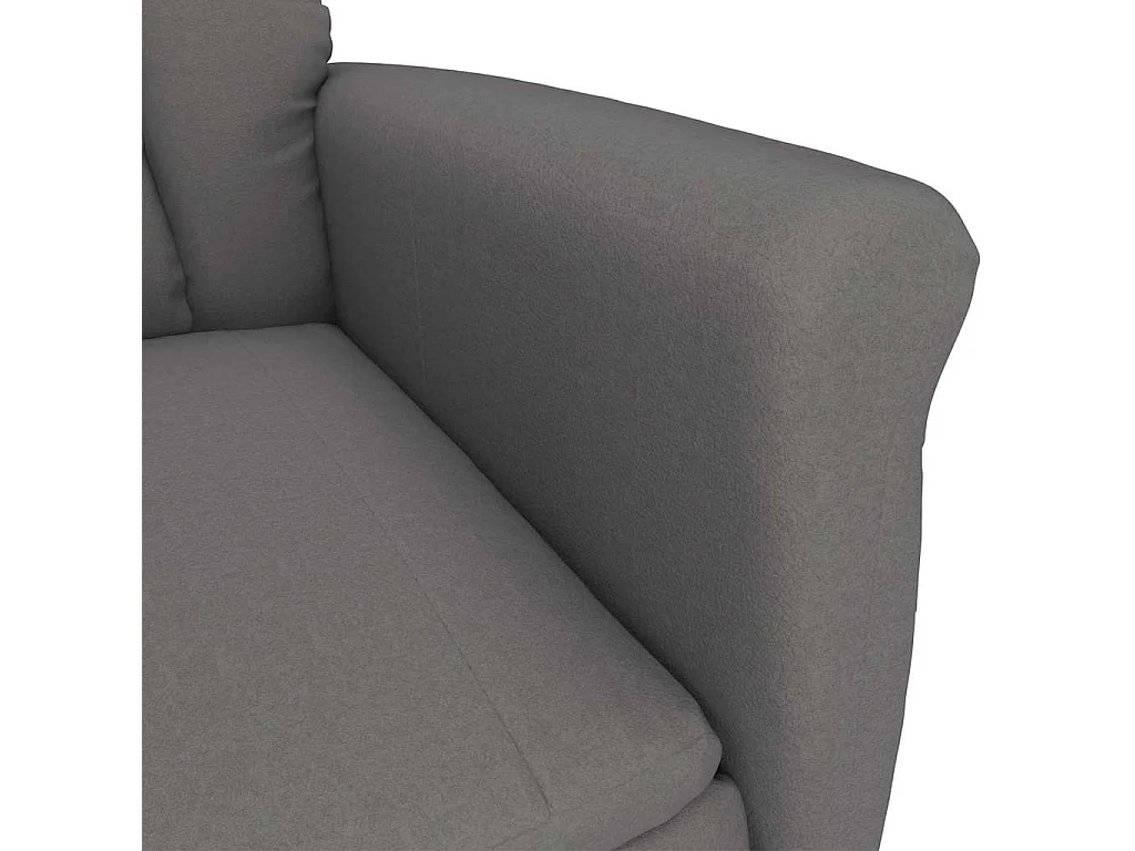 poltrona Grigio scuro Microfibra