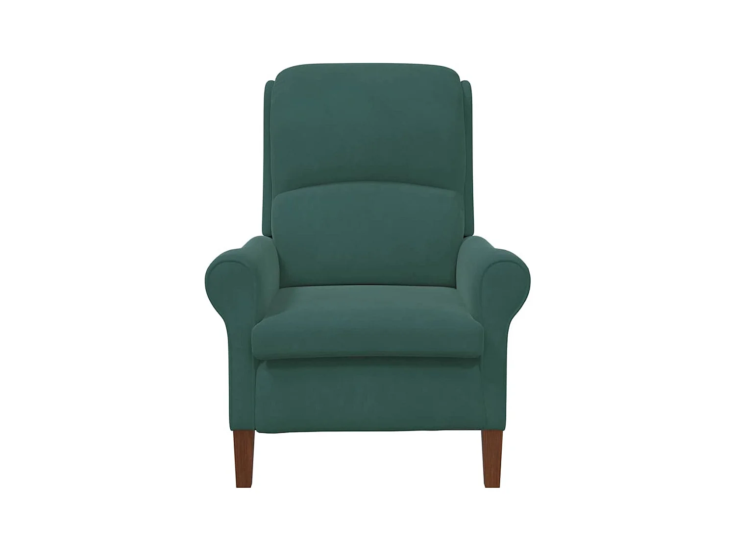 fauteuil Vert foncé 76 x 94 x 102 cm Velours