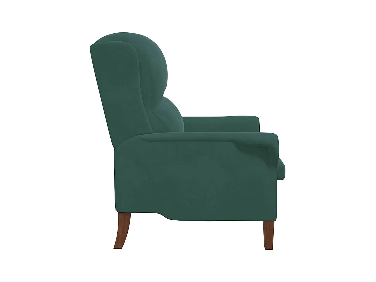 fauteuil Vert foncé 76 x 94 x 102 cm Velours