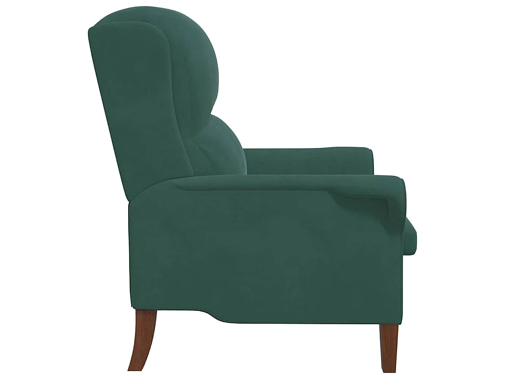 fauteuil Vert foncé Velours