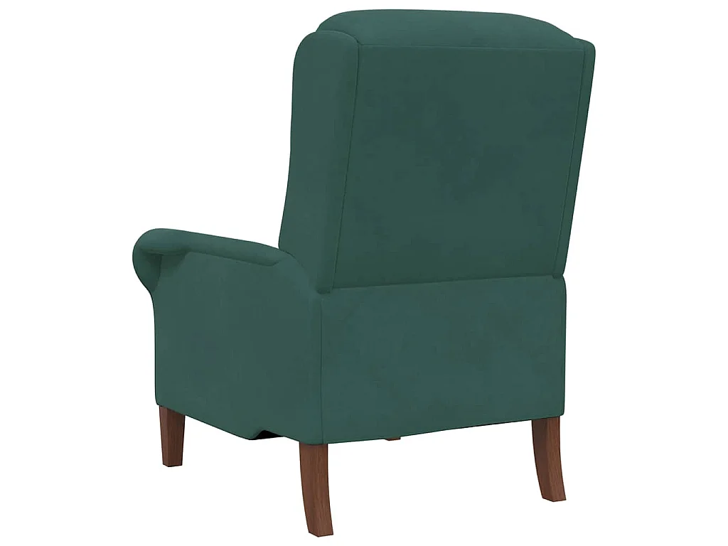 fauteuil Vert foncé Velours