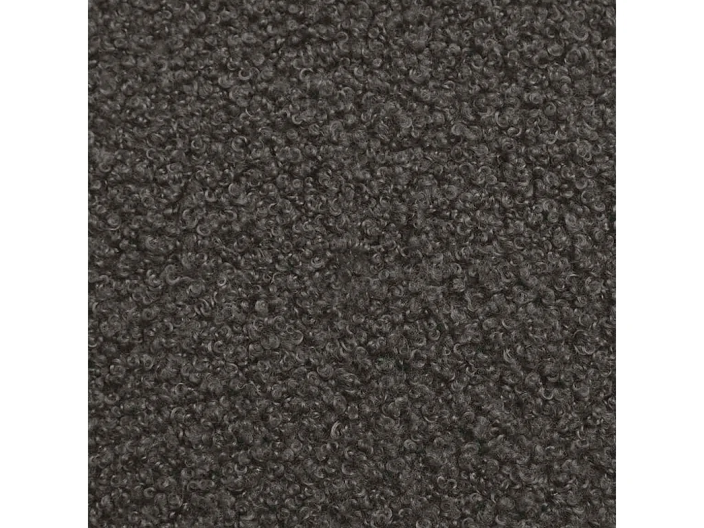 Fauteuil œuf Gris foncé 63 x 73 x 90 cm tissu