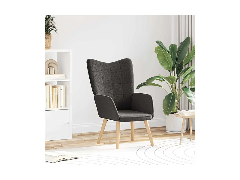 Ontspanningsstoel Donkergrijs 62 x 67 x 95.5 cm Stof