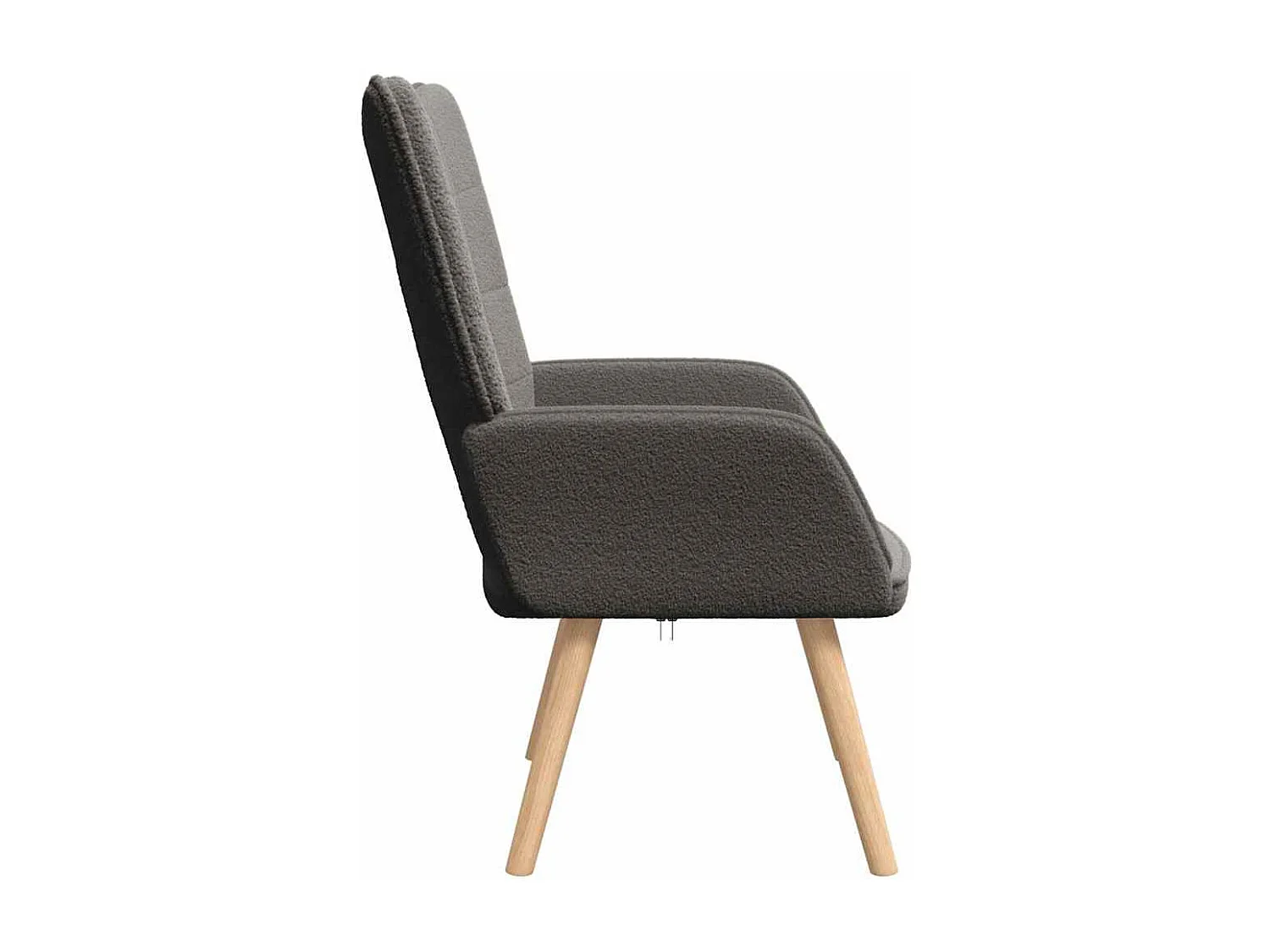 Fauteuil relaxant Gris foncé 62 x 67 x 95.5 cm tissu