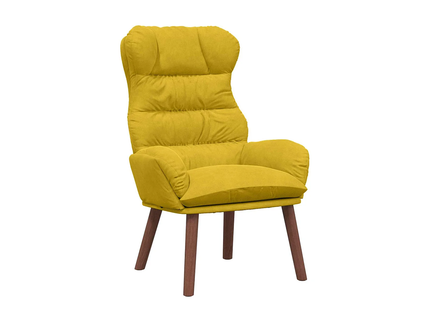 fauteuil Jaune 69 x 74 x 93 cm Velours