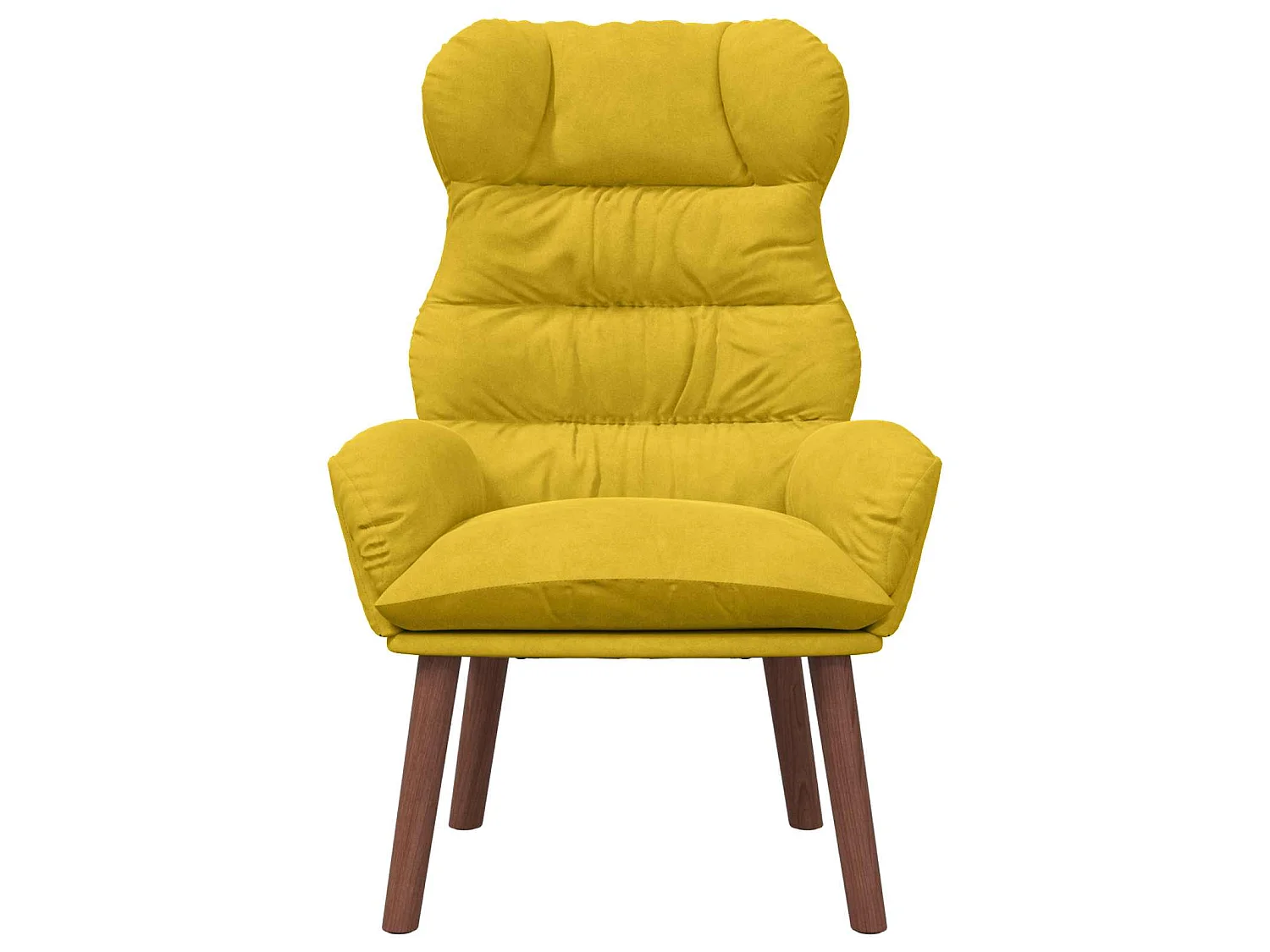 fauteuil Jaune 69 x 74 x 93 cm Velours