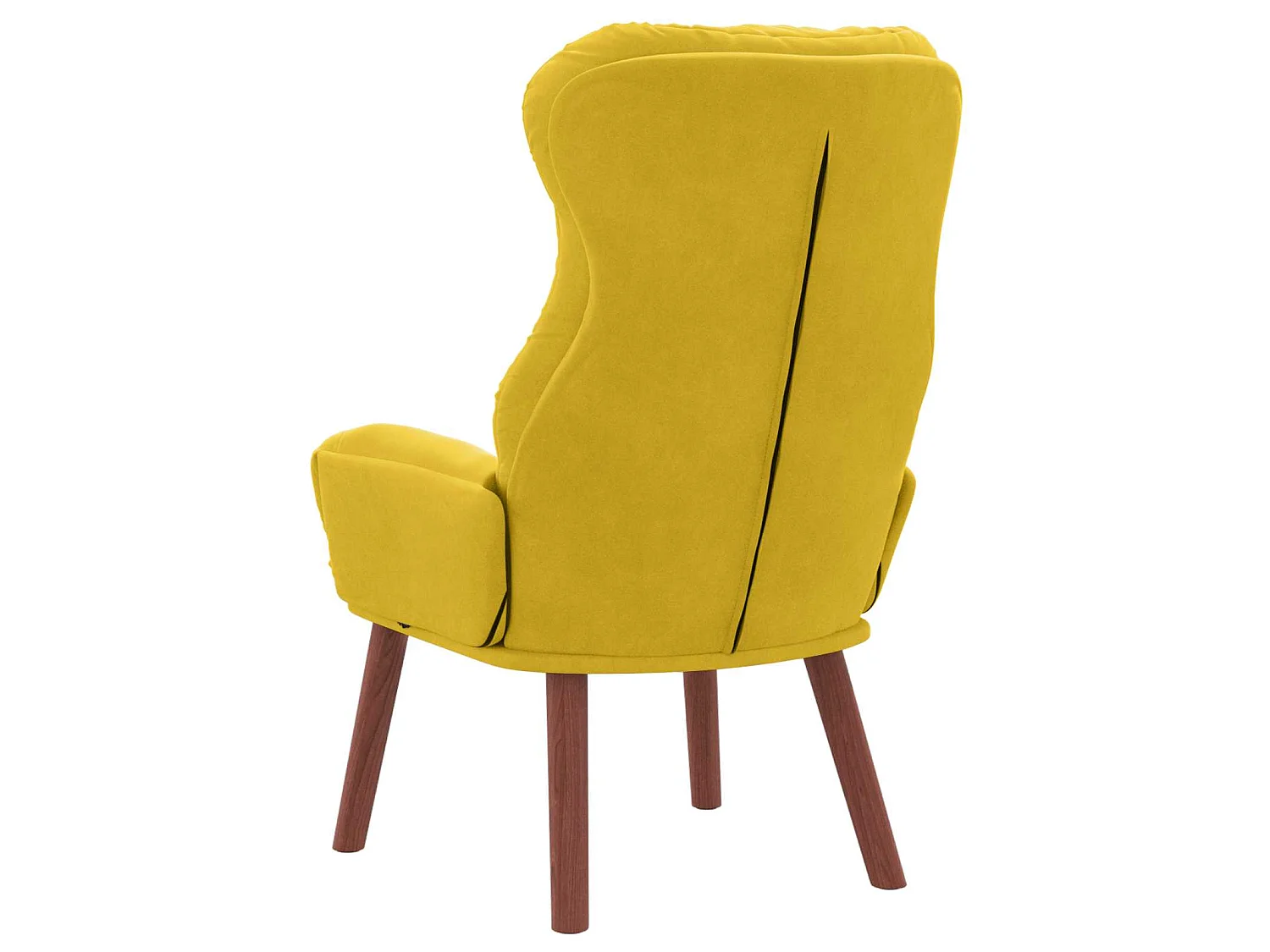 fauteuil Jaune 69 x 74 x 93 cm Velours