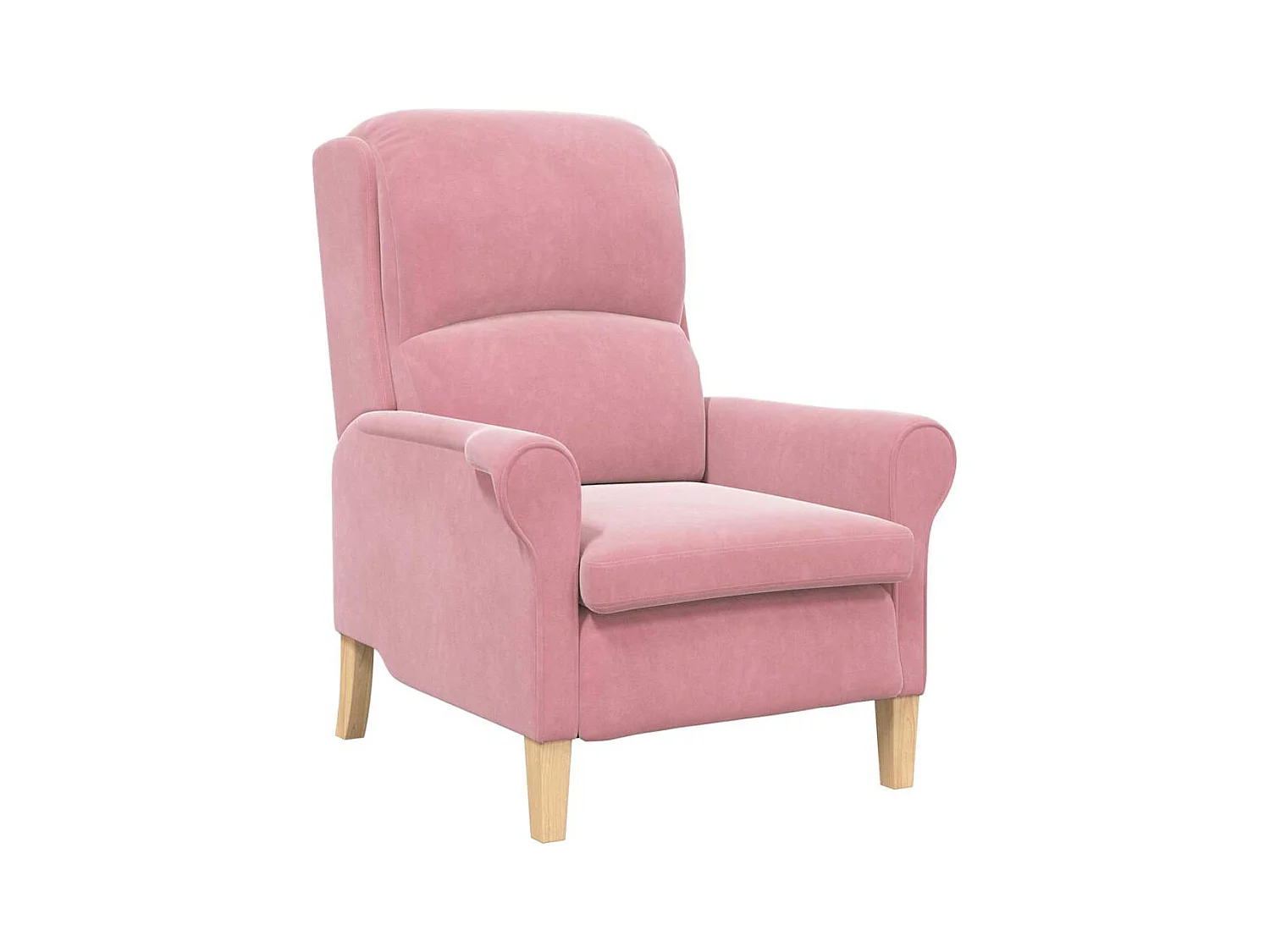 fauteuil Rose 76 x 94 x 102 cm Velours