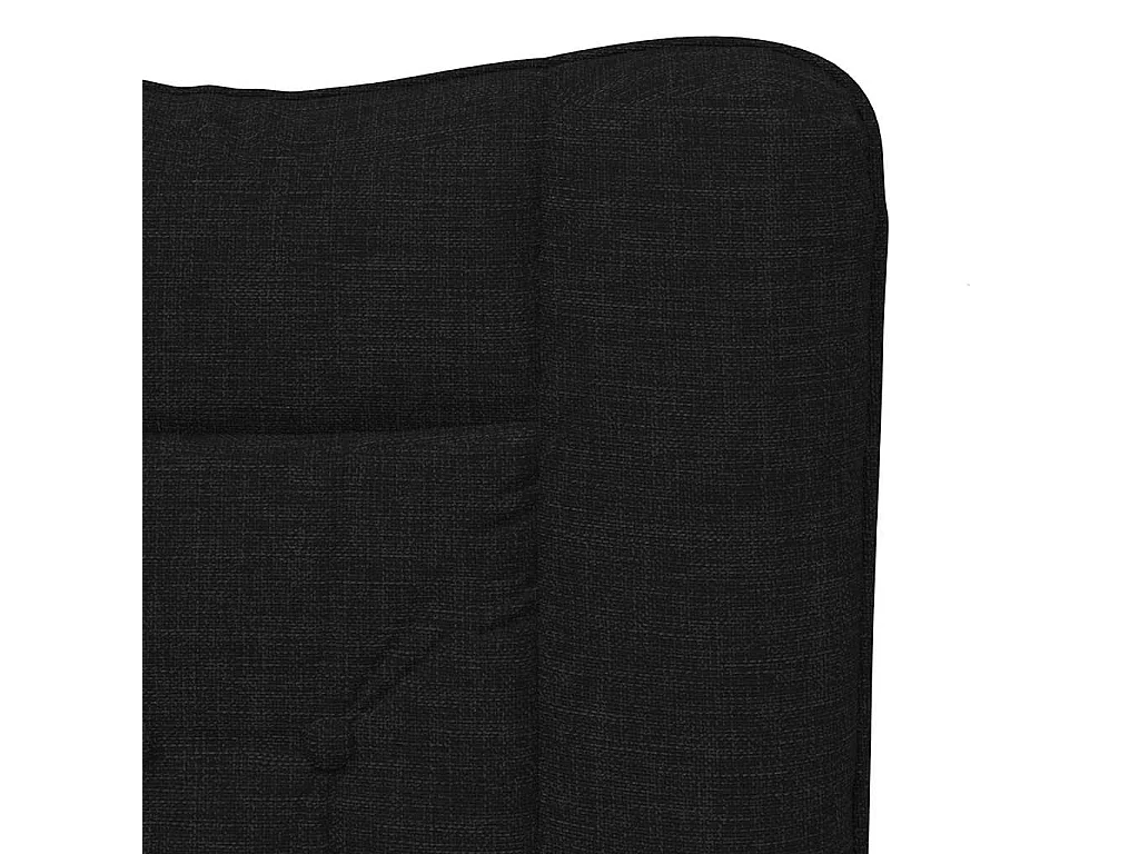 fauteuil Noir 63 x 67 x 94 cm Tissu et contreplaqué