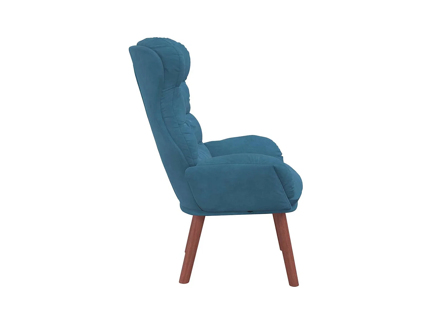 Fauteuil relaxant Bleu 69 x 74 x 93 cm Velours