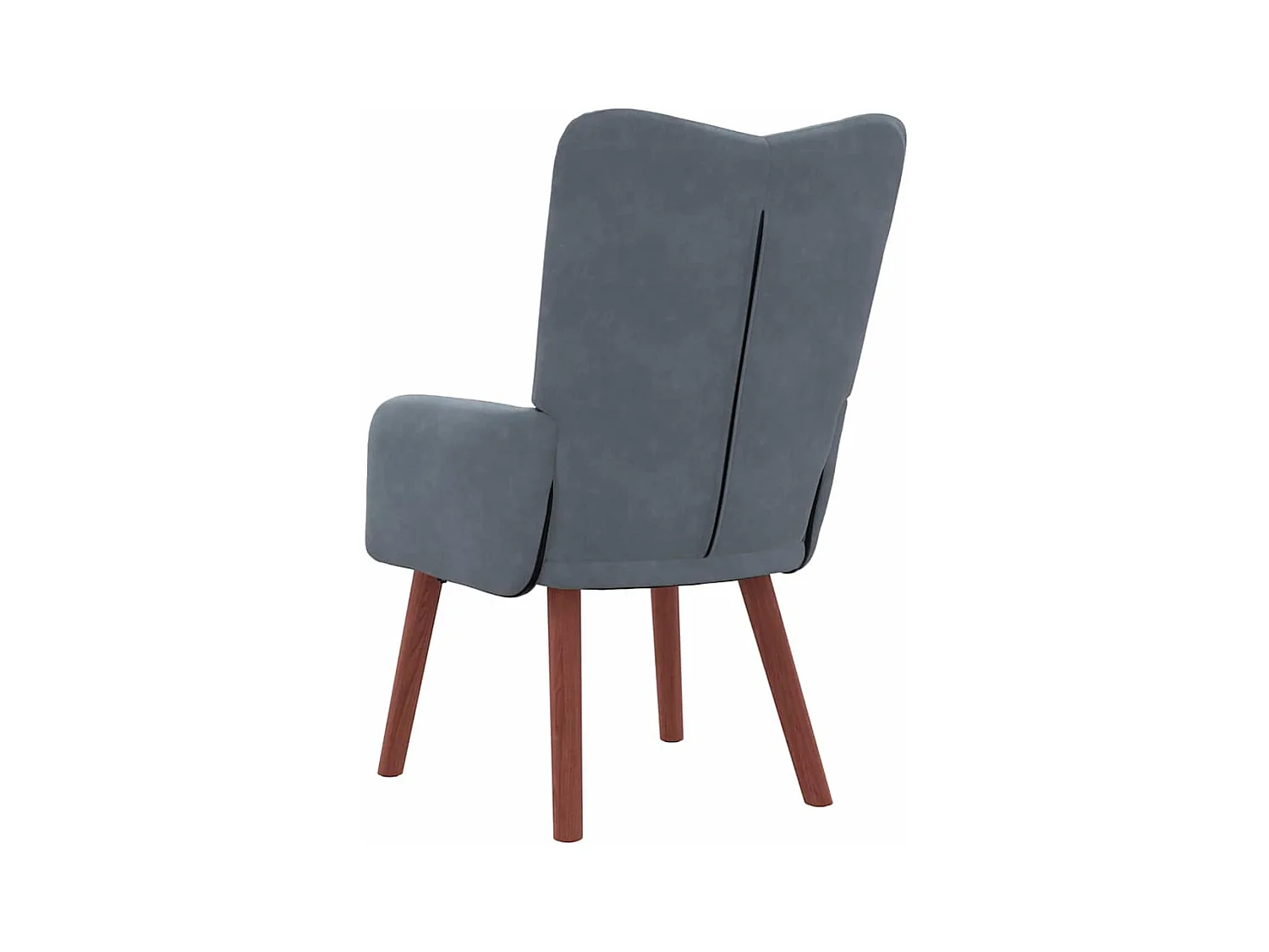 Fauteuil relaxant Gris foncé 63 x 67 x 94 cm Velours