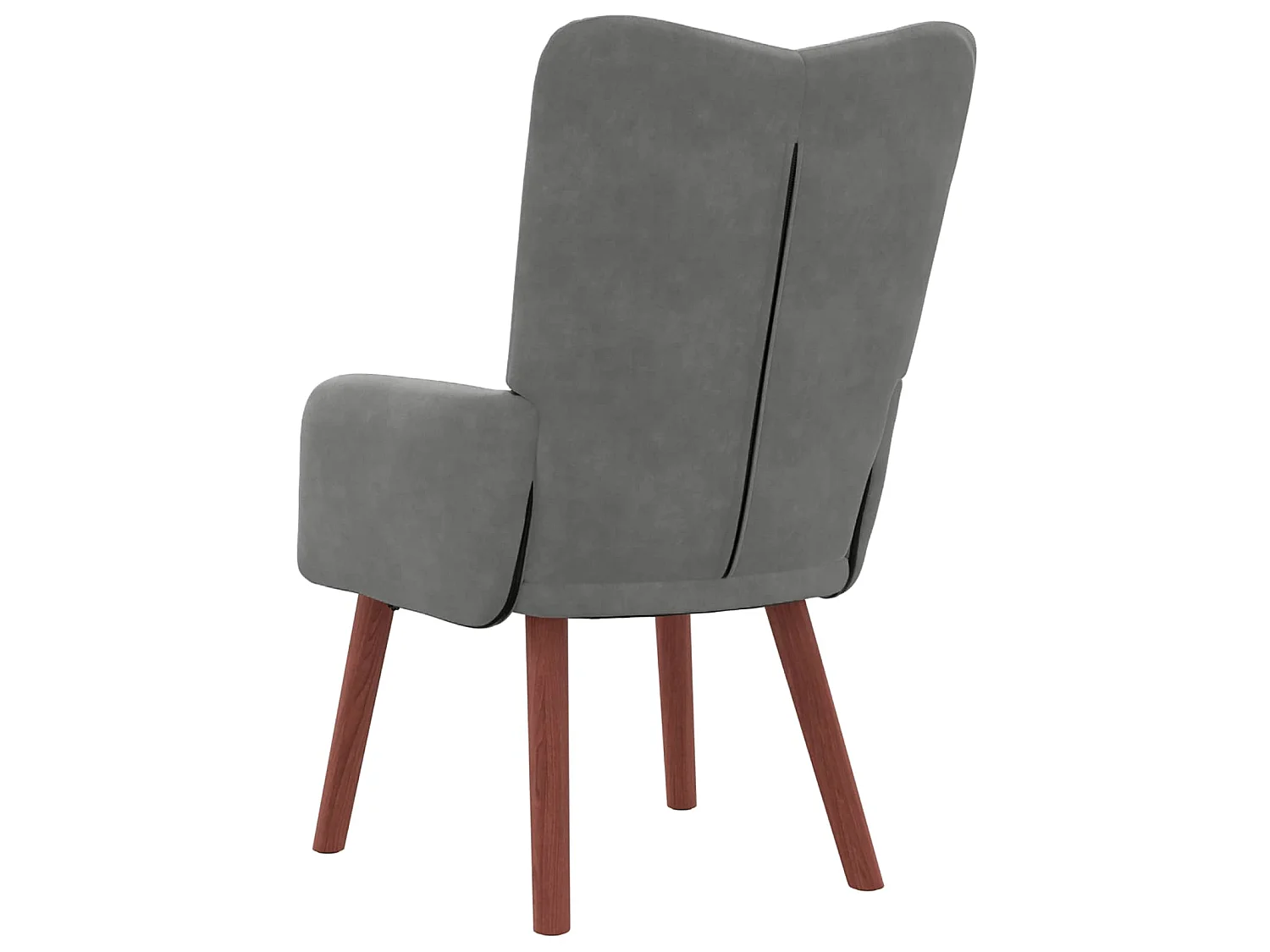 fauteuil Gris foncé 63 x 67 x 94 cm Velours