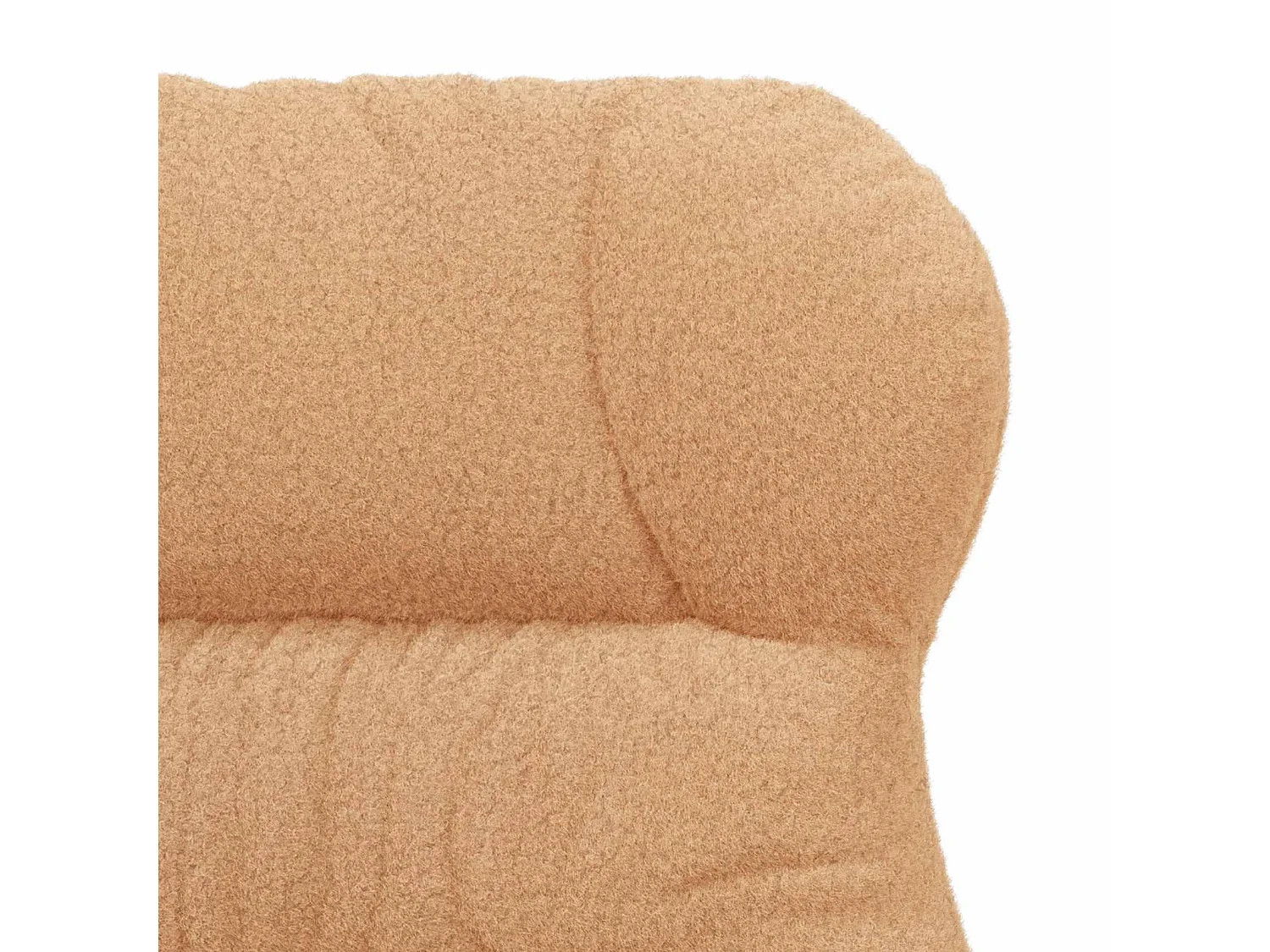 fauteuil Beige 69 x 74 x 93 cm Tissu Sherpa