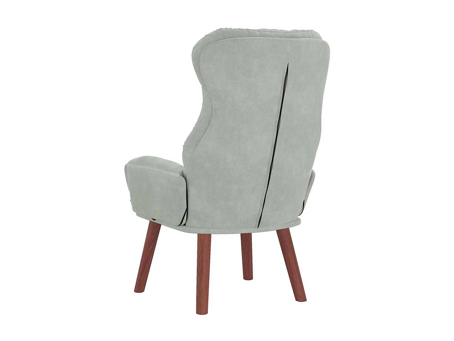 Fauteuil relaxant Gris clair 69 x 74 x 93 cm Velours