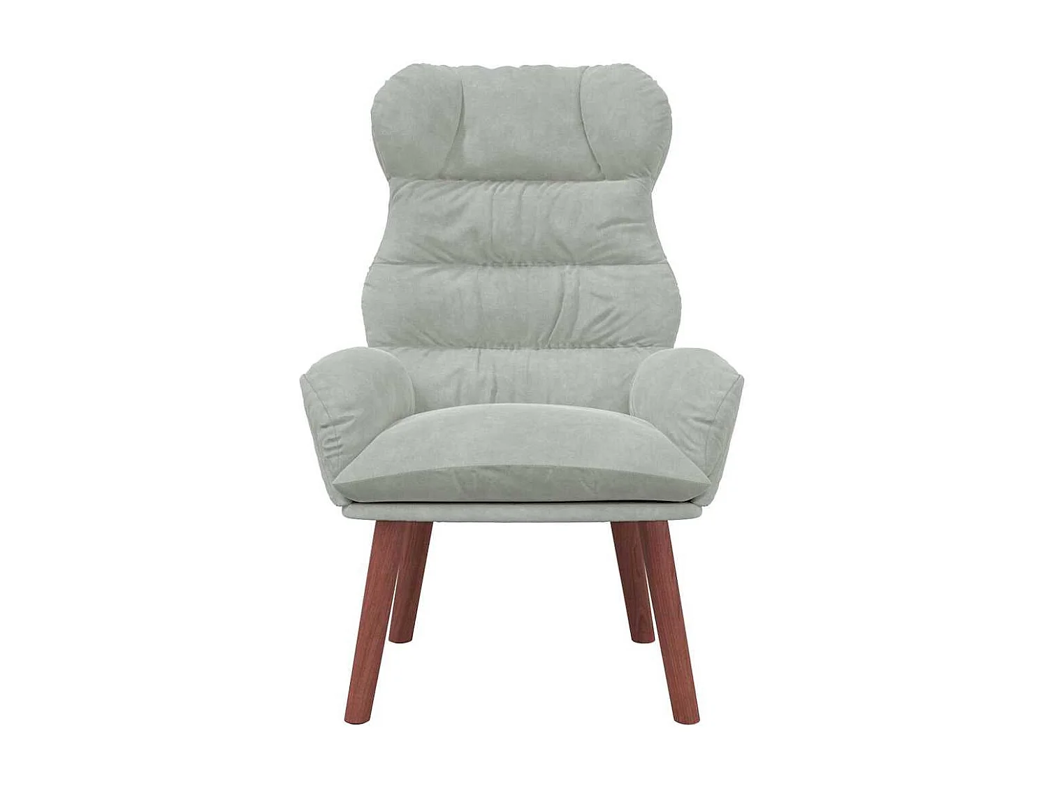 fauteuil Gris clair 69 x 74 x 93 cm Velours