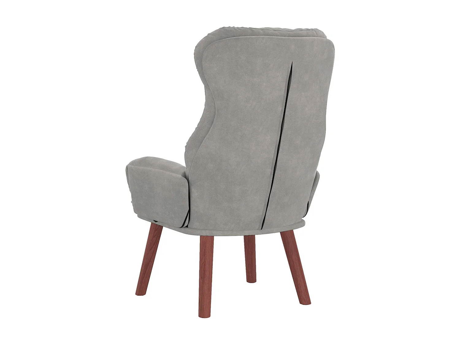 fauteuil Gris clair 69 x 74 x 93 cm Velours