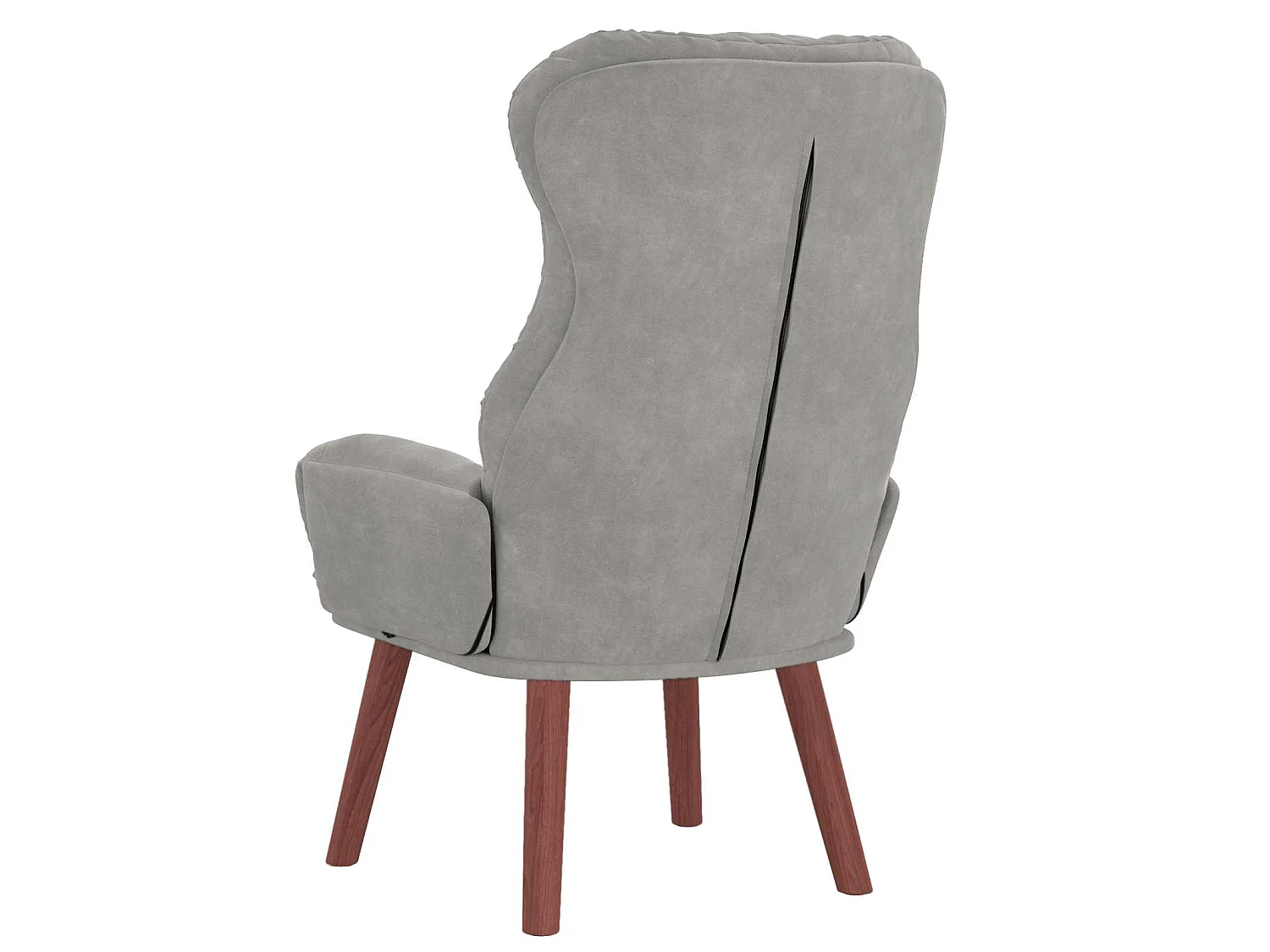 fauteuil Gris clair 69 x 74 x 93 cm Velours