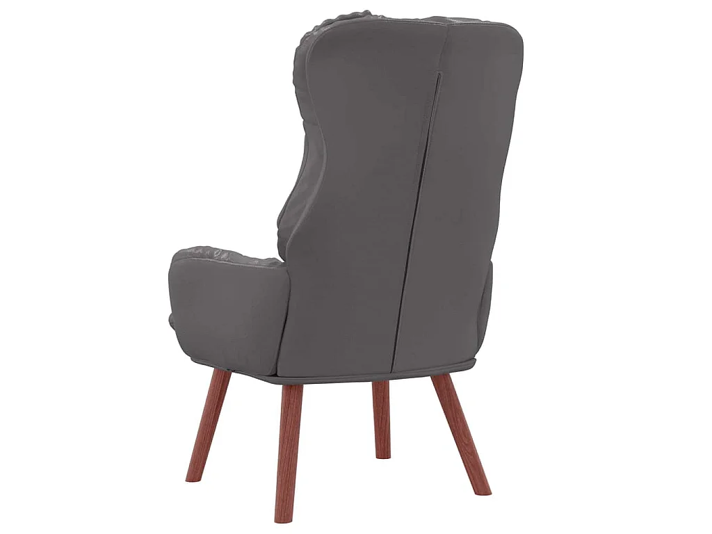 fauteuil Gris 69 x 74 x 93 cm Simili cuir