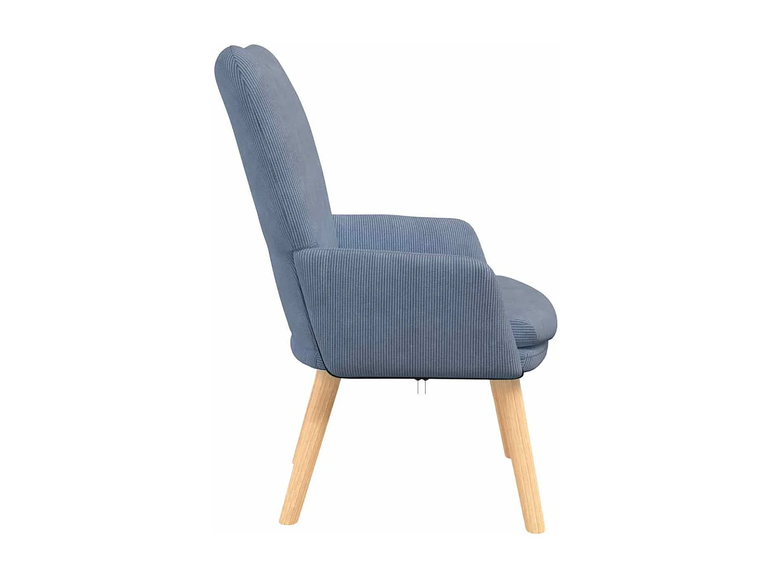Fauteuil relaxant Bleu 63 x 67 x 94 cm tissu