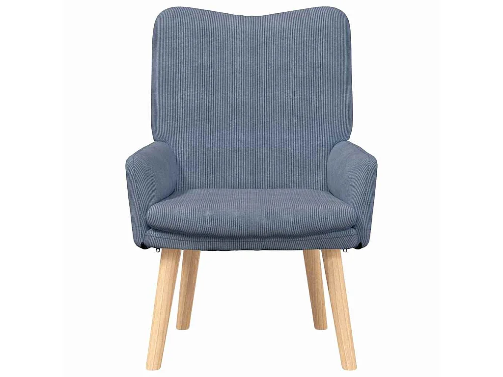 fauteuil Bleu 63 x 67 x 94 cm tissu