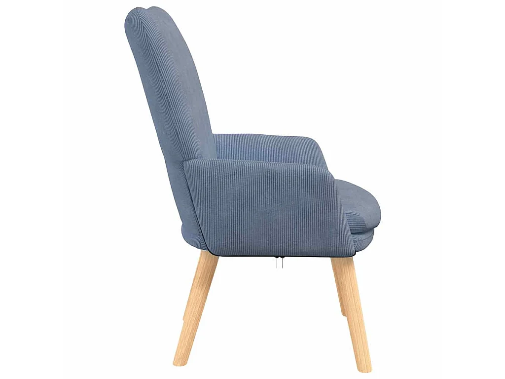fauteuil Bleu 63 x 67 x 94 cm tissu