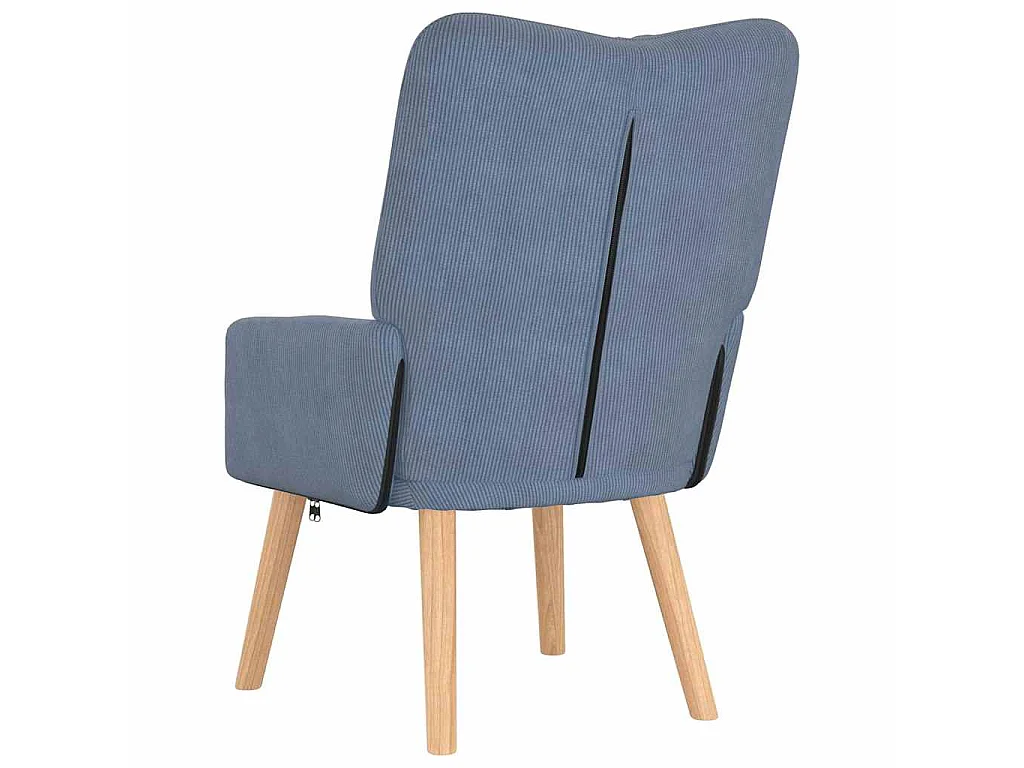 fauteuil Bleu 63 x 67 x 94 cm tissu