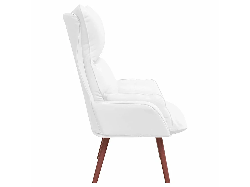 fauteuil Blanc 69 x 74 x 93 cm Simili cuir